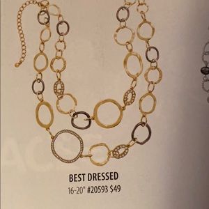 Premier design BEST DRESSED necklace